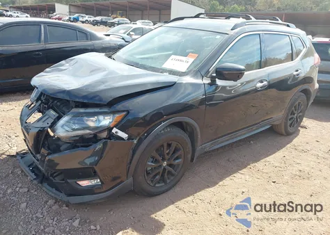 2018 Nissan Rogue Sv из США, поврежденный, VIN 5N1AT2MT9JC761505